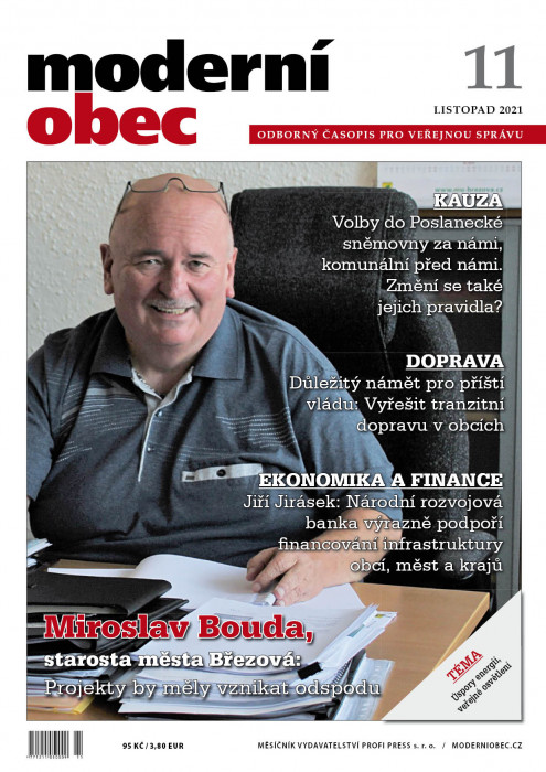 Obálka titulu Moderní obec - vydání č. 11/2021