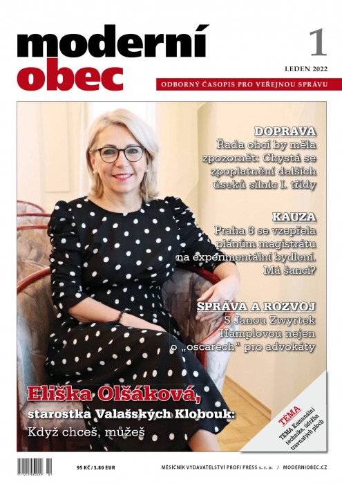 Obálka titulu Moderní obec - vydání č. 1/2022