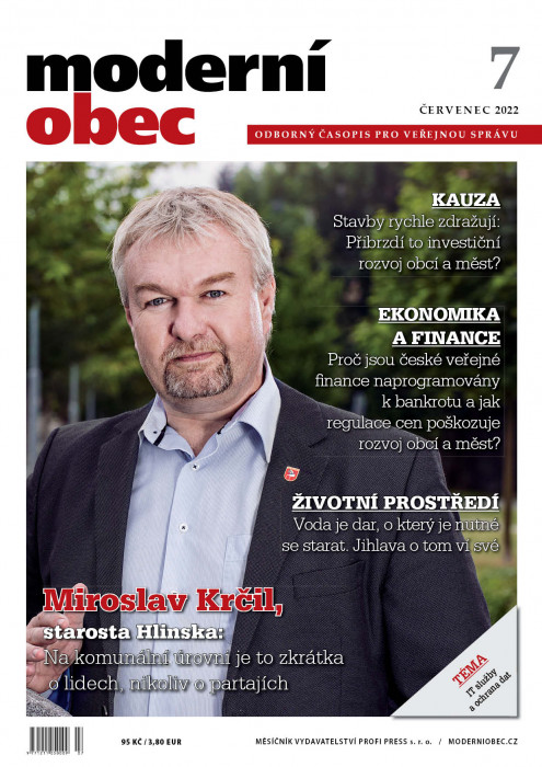 Obálka titulu Moderní obec - vydání č. 7/2022