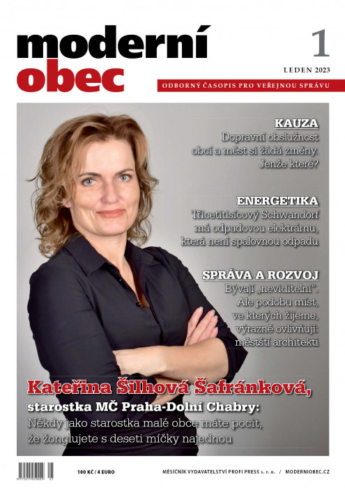 Obálka titulu Moderní obec - vydání č. 1/2023