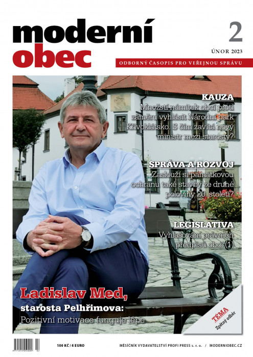 Obálka titulu Moderní obec - vydání č. 2/2023