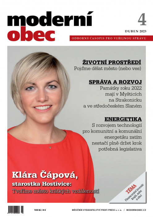 Obálka titulu Moderní obec - vydání č. 4/2023