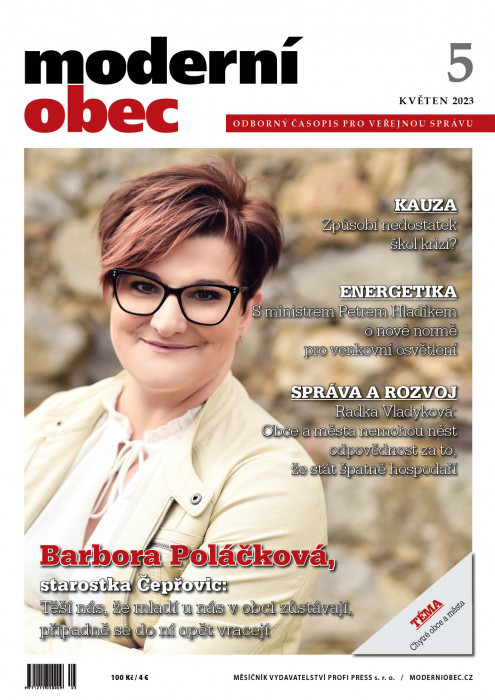 Obálka titulu Moderní obec - vydání č. 5/2023