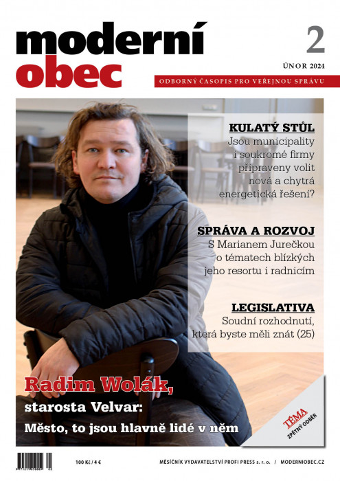 Obálka titulu Moderní obec - vydání č. 2/2024
