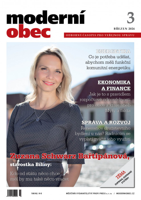 Obálka titulu Moderní obec - vydání č. 3/2024