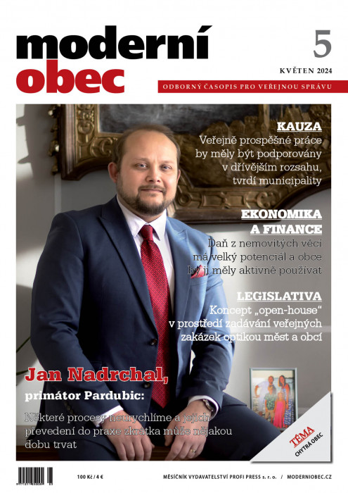 Obálka titulu Moderní obec - vydání č. 5/2024