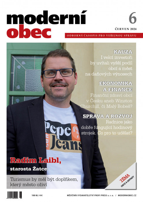 Obálka titulu Moderní obec - vydání č. 6/2024