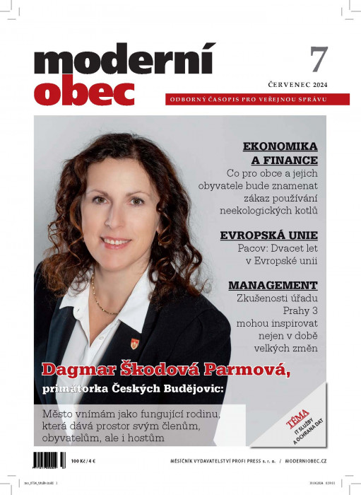 Obálka titulu Moderní obec - vydání č. 7/2024