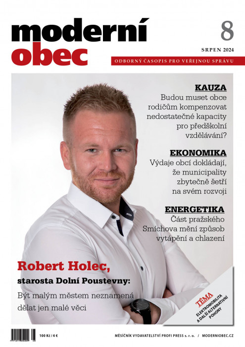 Obálka titulu Moderní obec - vydání č. 8/2024