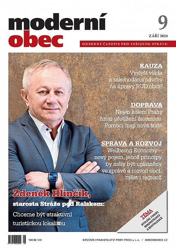 Obálka titulu Moderní obec - vydání č. 9/2024