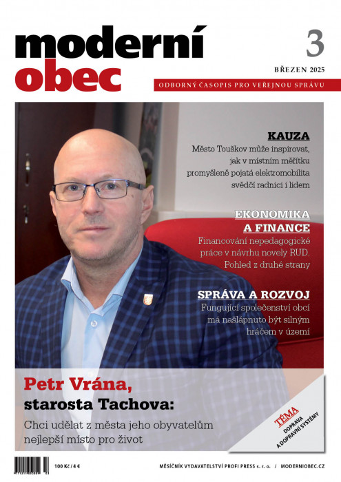 Obálka titulu Moderní obec - vydání č. 3/2025