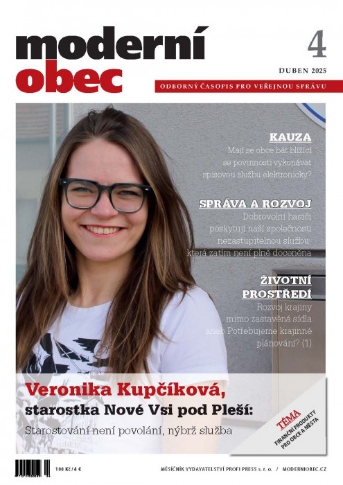 Obálka titulu Moderní obec - vydání č. 4/2025