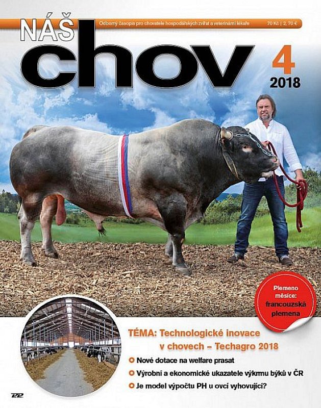 Obálka titulu Náš chov - vydání č. 4/2018