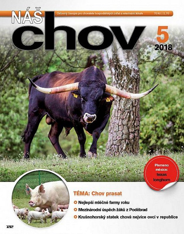 Obálka titulu Náš chov - vydání č. 5/2018