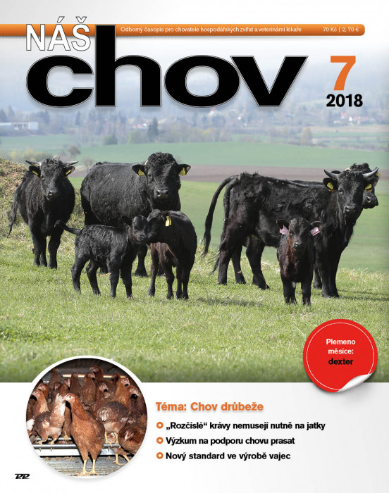 Obálka titulu Náš chov - vydání č. 7/2018