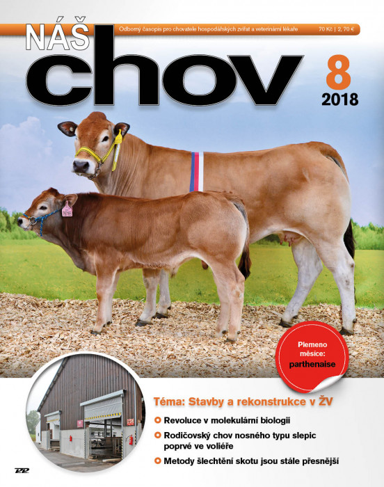 Obálka titulu Náš chov - vydání č. 8/2018