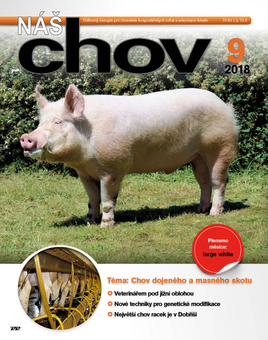 Obálka titulu Náš chov - vydání č. 9/2018
