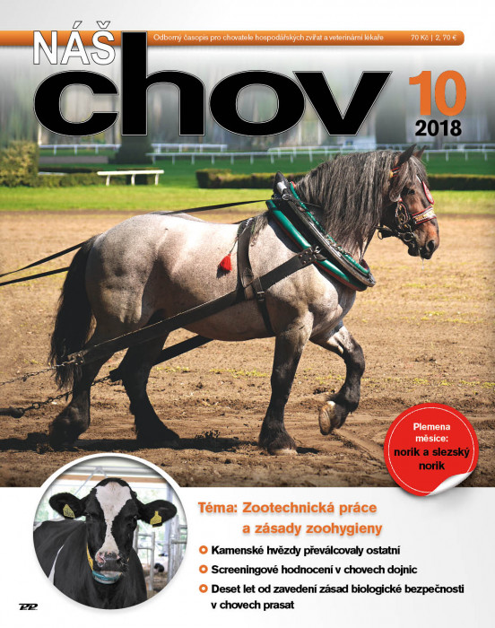 Obálka titulu Náš chov - vydání č. 10/2018