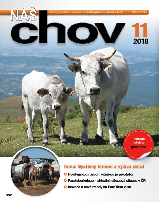 Obálka titulu Náš chov - vydání č. 11/2018