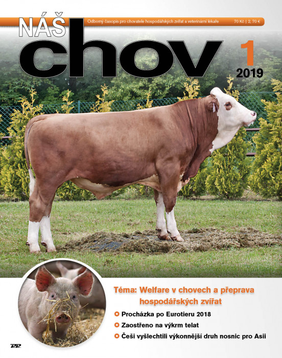 Obálka titulu Náš chov - vydání č. 1/2019