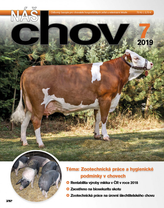 Obálka titulu Náš chov - vydání č. 7/2019