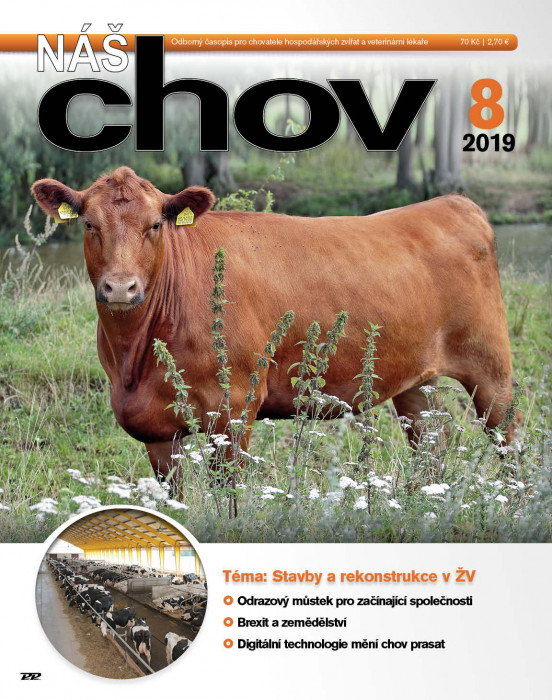 Obálka titulu Náš chov - vydání č. 8/2019