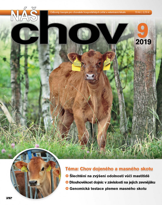 Obálka titulu Náš chov - vydání č. 9/2019