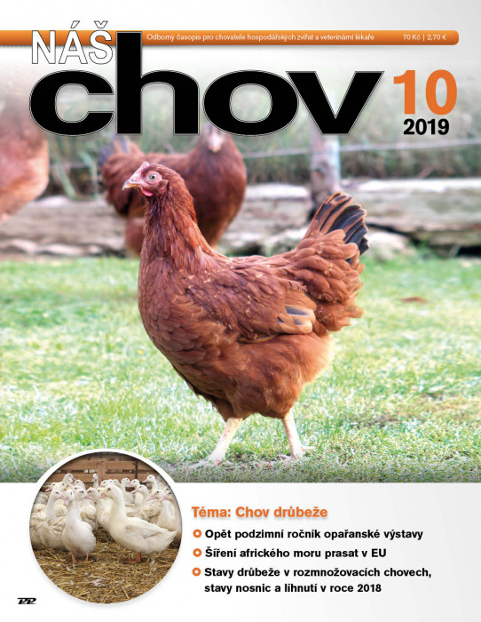 Obálka titulu Náš chov - vydání č. 10/2019