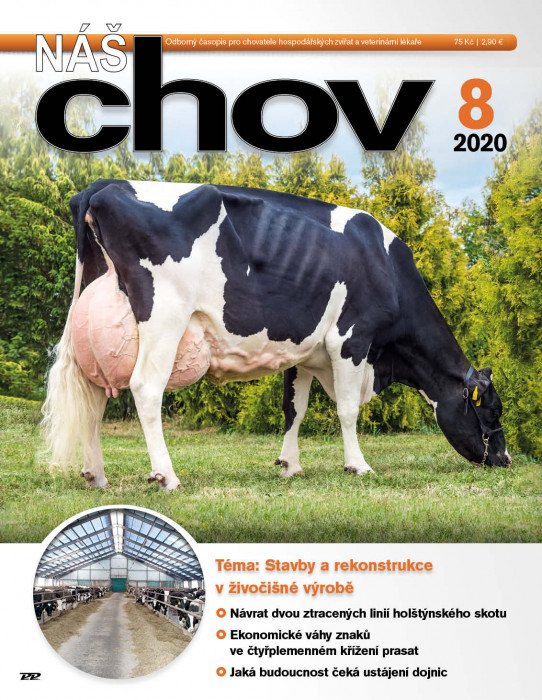 Obálka titulu Náš chov - vydání č. 8/2020