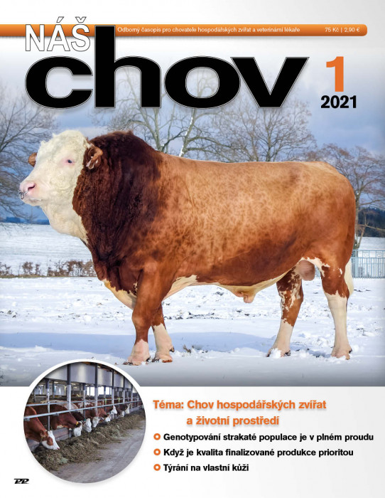 Obálka titulu Náš chov - vydání č. 1/2021