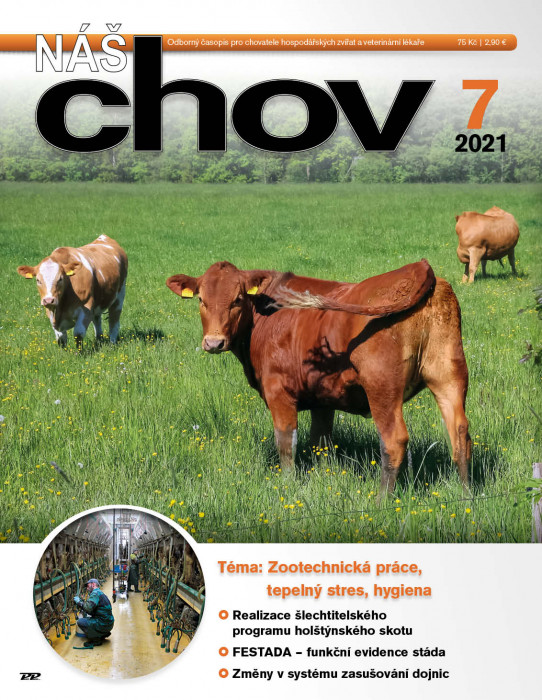 Obálka titulu Náš chov - vydání č. 7/2021