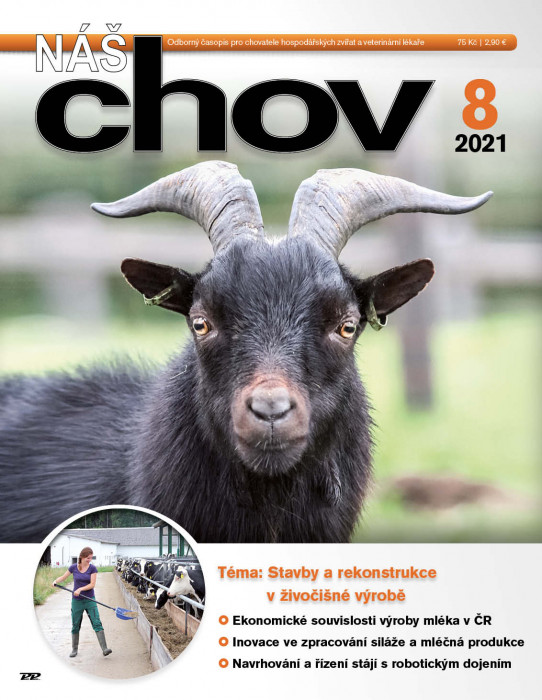 Obálka titulu Náš chov - vydání č. 8/2021