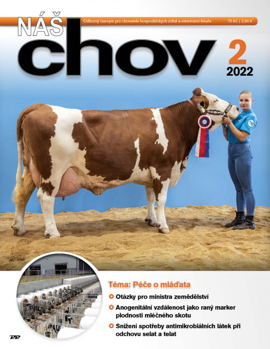 Obálka titulu Náš chov - vydání č. 2/2022