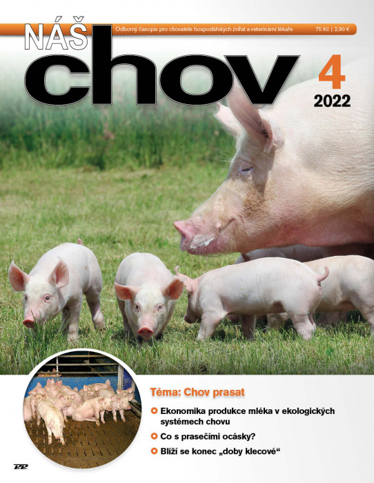 Obálka titulu Náš chov - vydání č. 4/2022