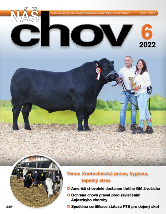 Obálka titulu Náš chov - vydání č. 6/2022
