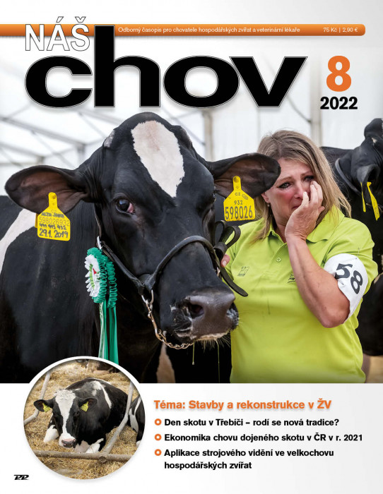 Obálka titulu Náš chov - vydání č. 8/2022