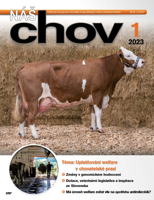 Obálka titulu Náš chov - vydání č. 1/2023