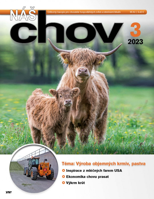 Obálka titulu Náš chov - vydání č. 3/2023