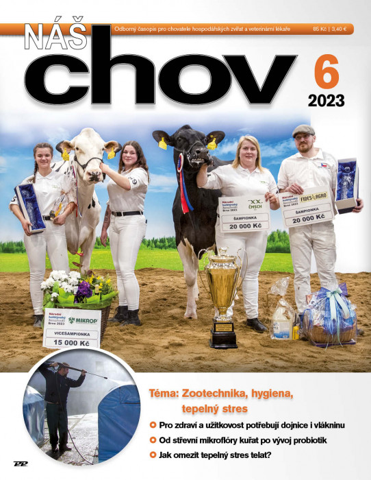Obálka titulu Náš chov - vydání č. 6/2023