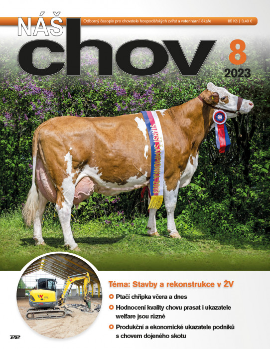 Obálka titulu Náš chov - vydání č. 8/2023