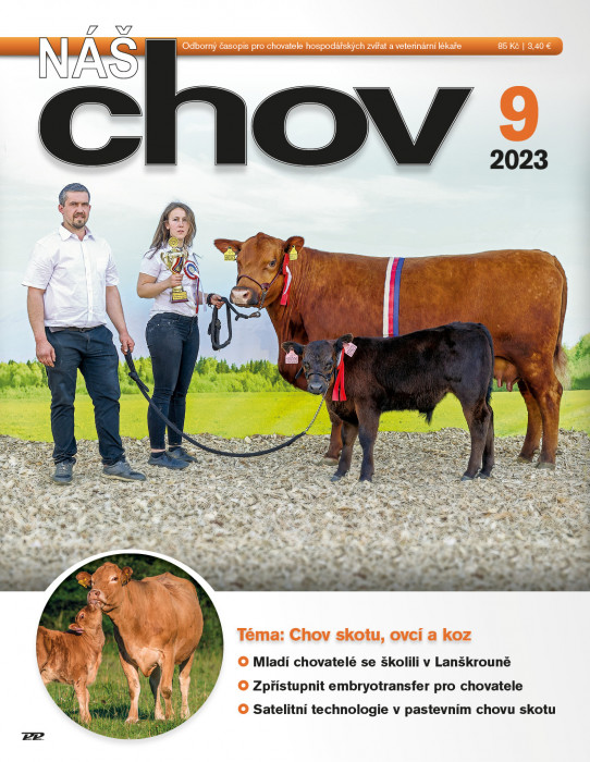 Obálka titulu Náš chov - vydání č. 9/2023