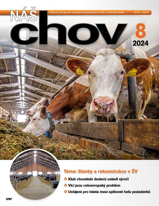 Obálka titulu Náš chov - vydání č. 8/2024