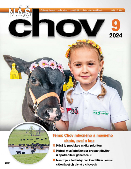 Obálka titulu Náš chov - vydání č. 9/2024