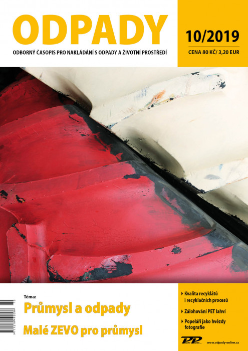 Obálka titulu Odpady - vydání č. 10/2019