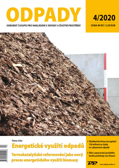 Obálka titulu Odpady - vydání č. 4/2020