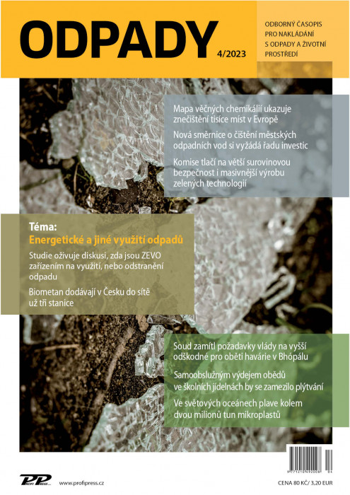 Obálka titulu Odpady - vydání č. 4/2023