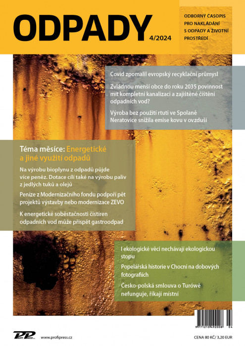 Obálka titulu Odpady - vydání č. 4/2024