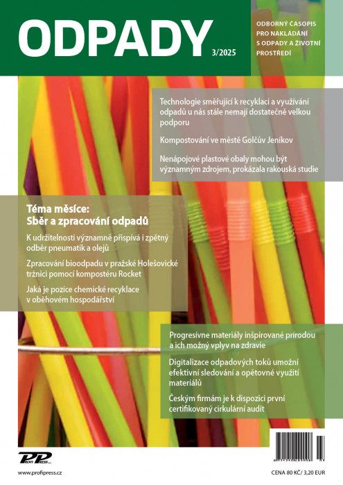 Obálka titulu Odpady - vydání č. 3/2025