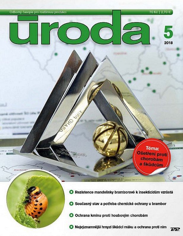 Obálka titulu Úroda/Rostlinolékař - vydání č. 5/2018