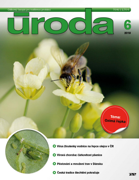 Obálka titulu Úroda/Rostlinolékař - vydání č. 6/2018